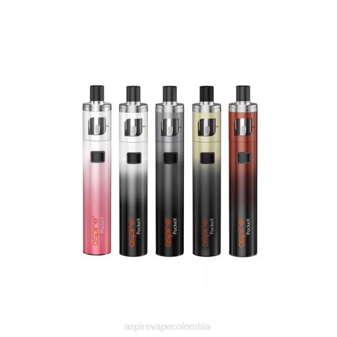 Aspire Vape Sale - Aspire Pockex kit de edición de aniversario B2D4120 gradiente rojo