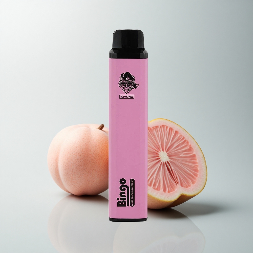 Aivono Aim Bingo 4000 Puffs Durazno Blanco Pomelo Compacto 1000mAh 10mL
