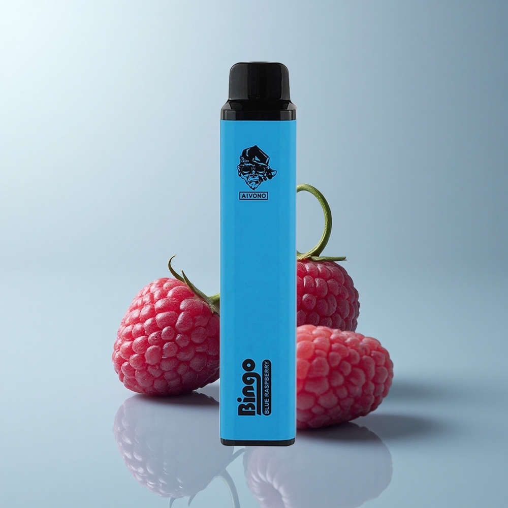 Aivono Aim Bingo 4000 Puffs Frambuesa Azul Compacta 10mL 1000mAh