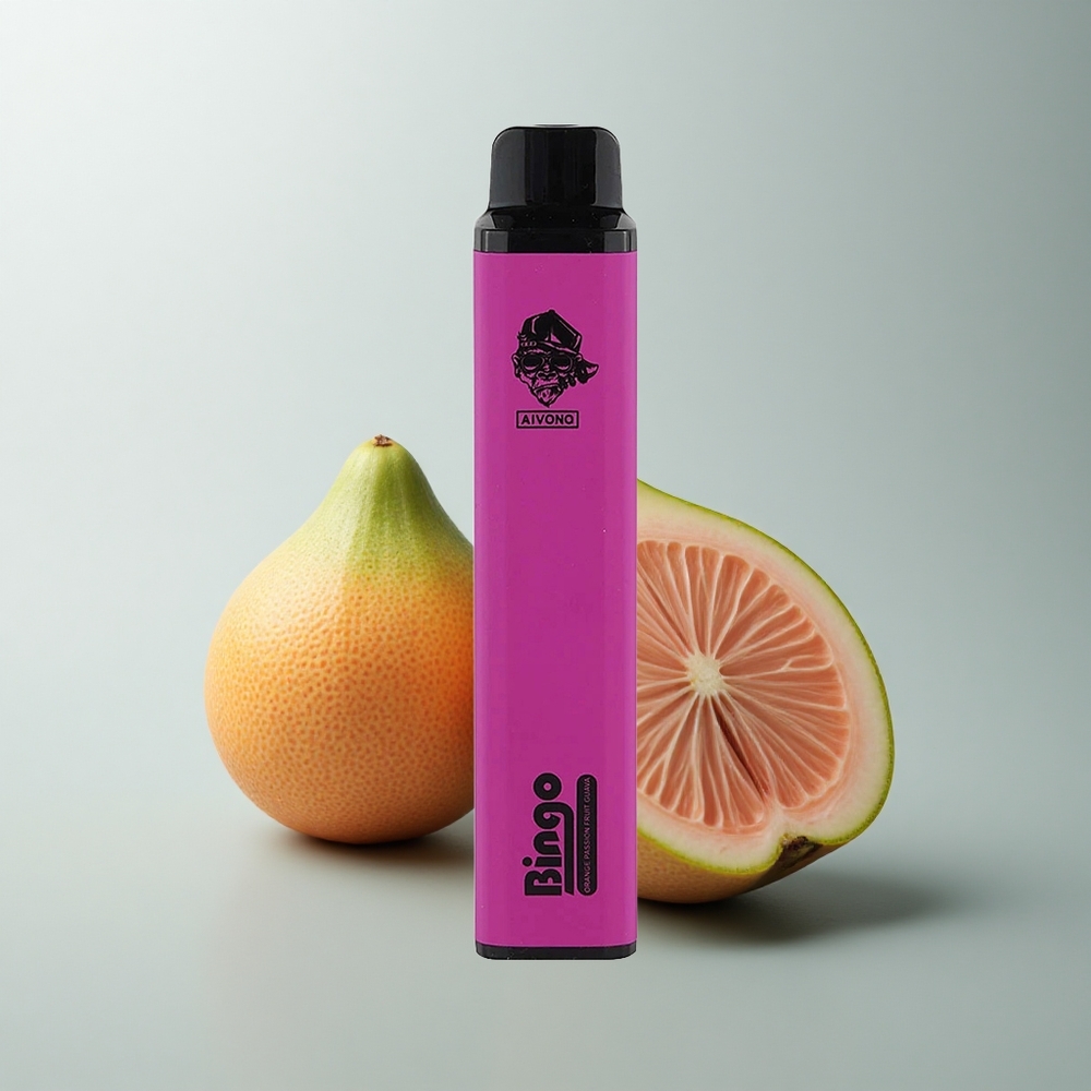 Aivono Aim Bingo 4000 Puffs Maracuyá Fruta de la Pasión Guayaba Compacta 1000mAh 10mL