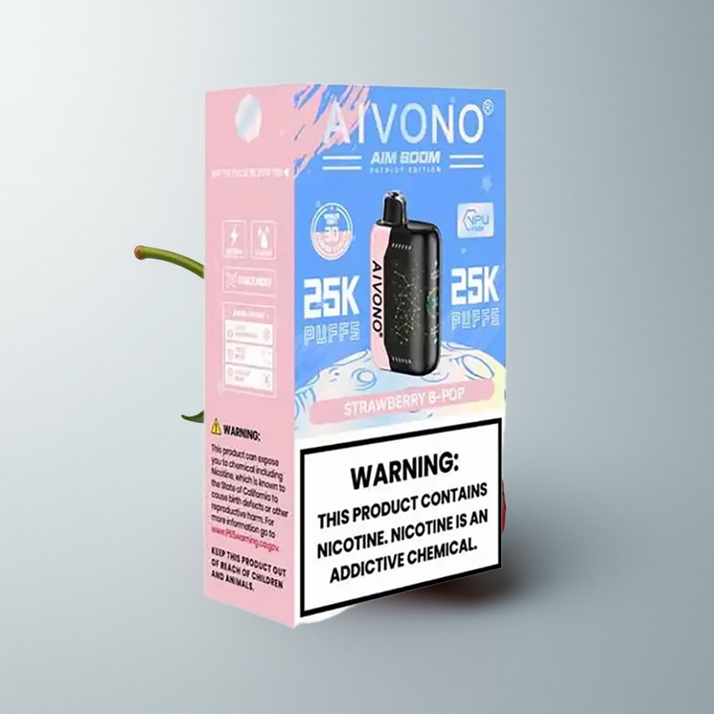 Aivono Aim Boom 25000 Puffs Fresa B Pop 28ml 650mAh