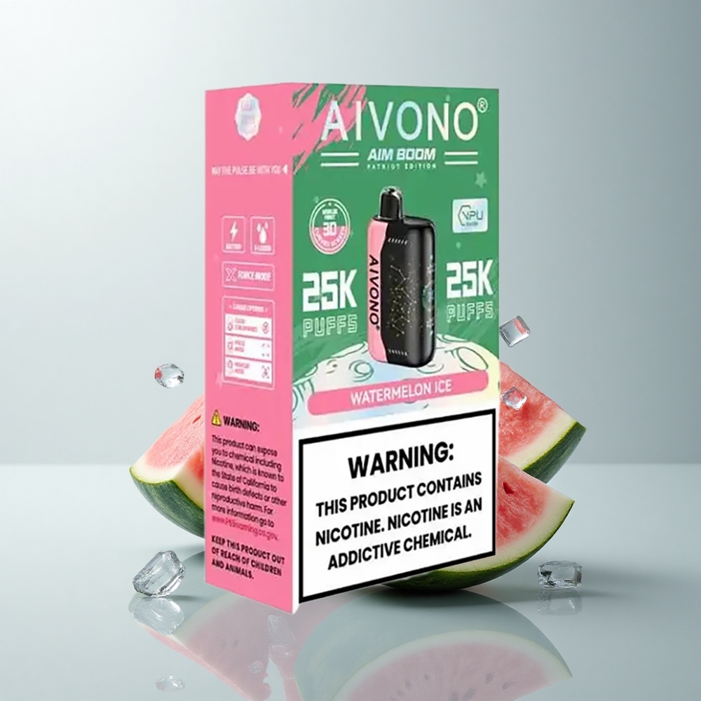 Aivono Aim Boom 25000 Puffs Sandía Hielo 0% 28ml Tipo-C