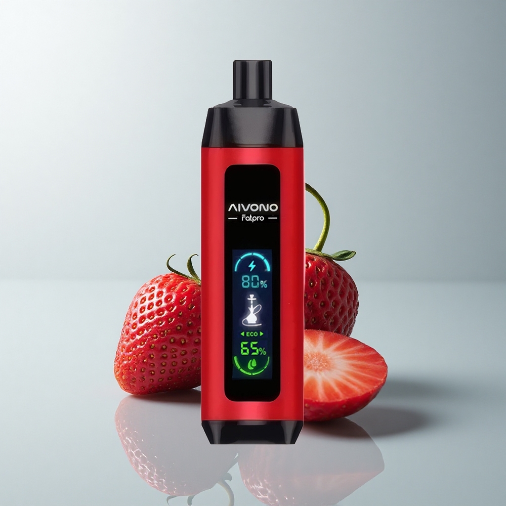 Aivono Aim Fatpro 22000 Puffs Fresa Golpe con 28ml y Doble Modo