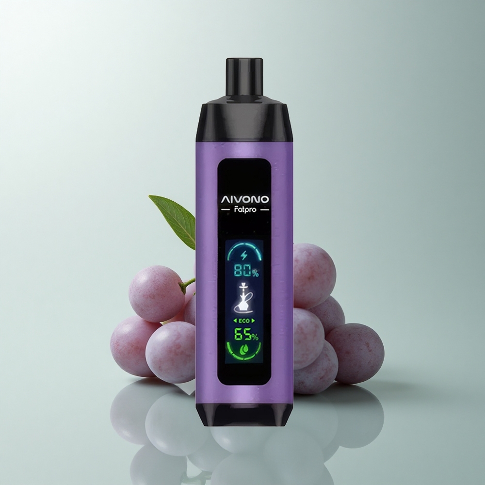 Aivono Aim Fatpro 22000 Puffs Menta Uva 28ml Doble Modo