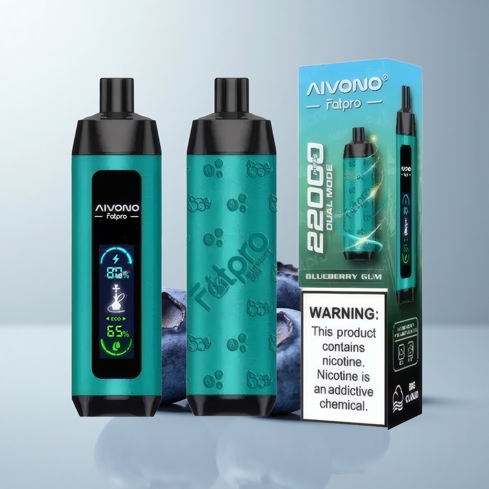 Aivono Aim Fatpro 22000 Puffs Pistola de Arándano 28ml 10 Sabores 600mAh