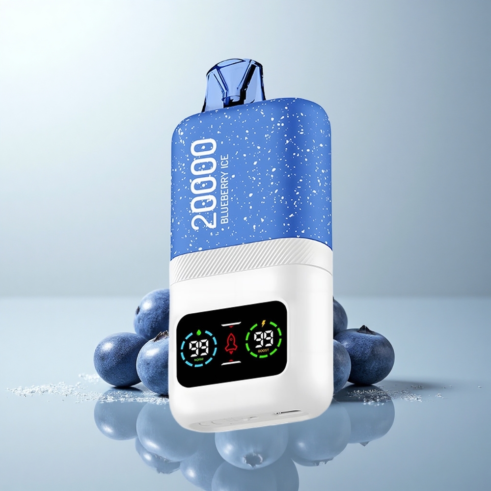 Aivono Aim Magic 20000 Puffs Helado de Arándano con Doble Malla y Pantalla LCD