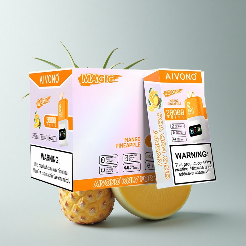Aivono Aim Magic 20000 Puffs Piña Mango Doble Malla Recargable