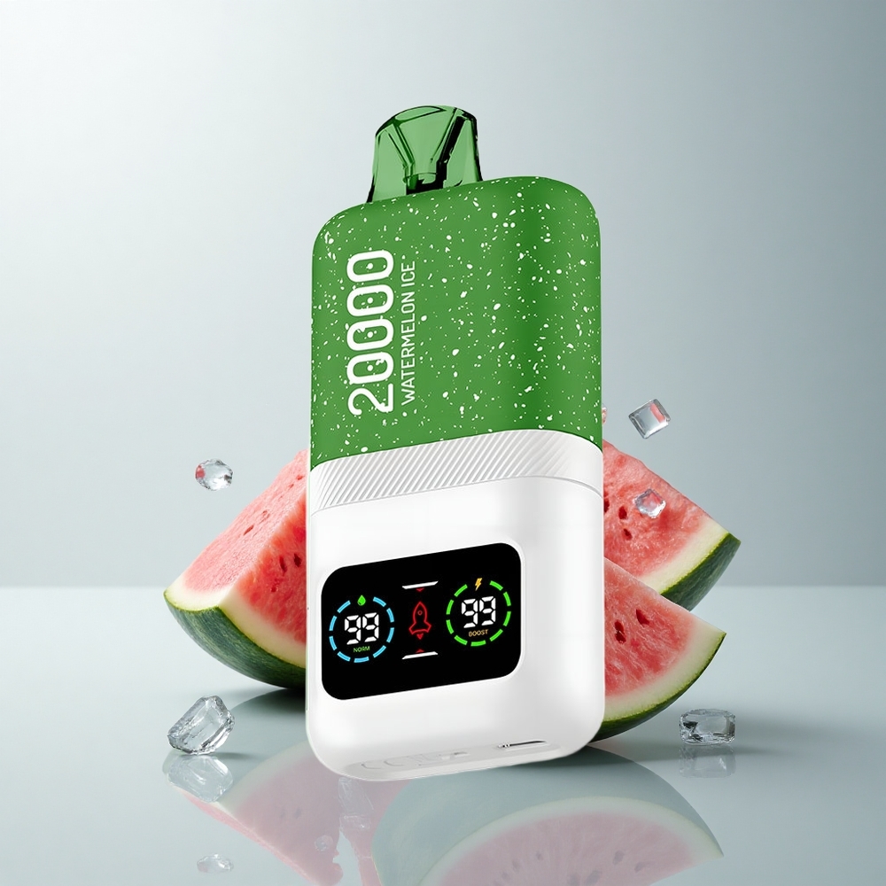 Aivono Aim Magic 20000 Puffs Sandía Hielo con Doble Malla y Pantalla LCD