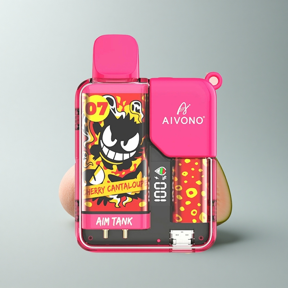 Aivono Aim Tank 9500 Puffs Melón Cereza 18ml 650mAh LCD