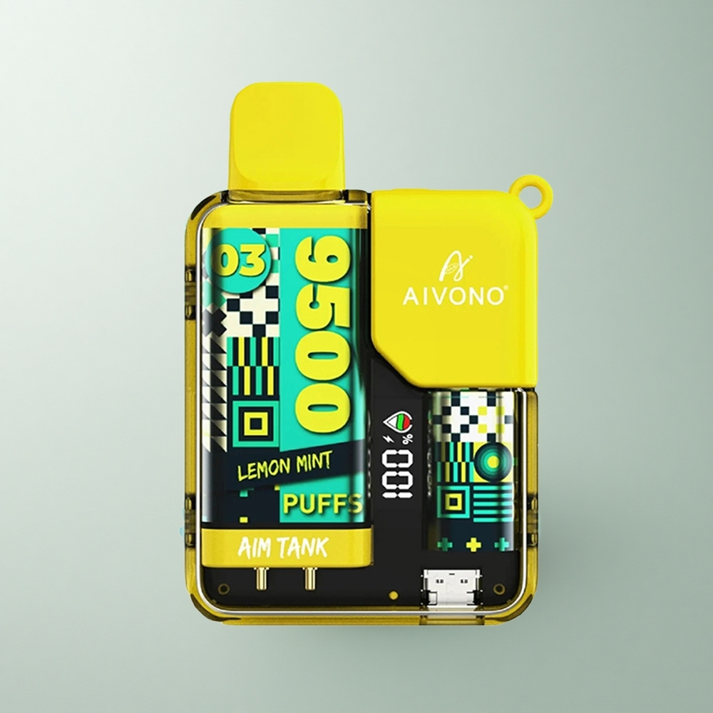 Aivono Aim Tank 9500 Puffs Menta Limón 18ml LCD 0.2.3.5%