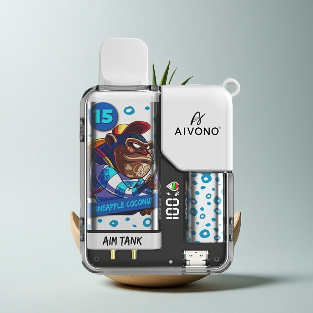 Aivono Aim Tank 9500 Puffs Piña Coco 18ml 650mAh LCD