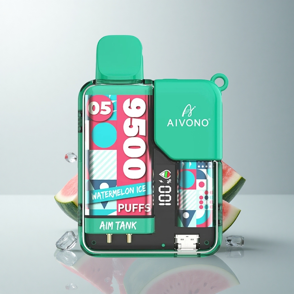 Aivono Aim Tank 9500 Puffs Sandía Hielo 18ml 650mAh LCD