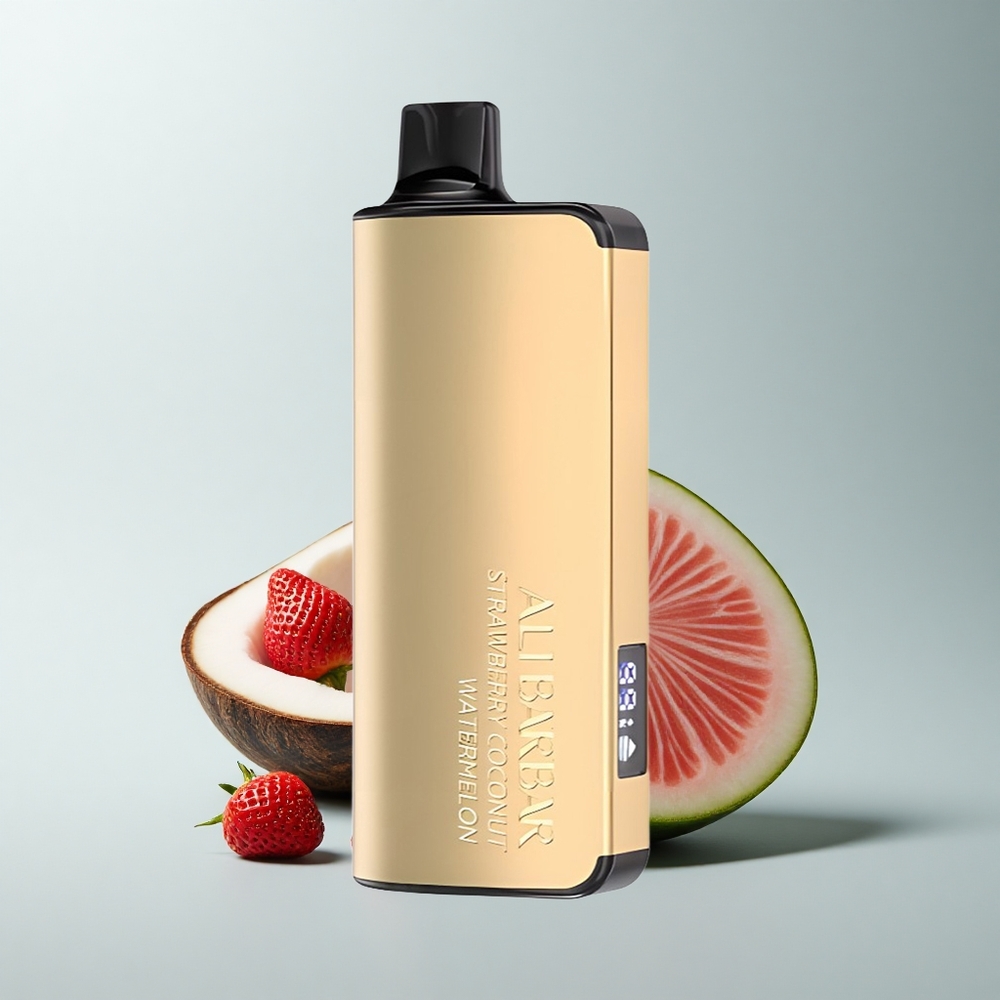 Alibarbar Ingot 9000 Puffs Fresa Coco Sandía 2350mah 90g 1.2 Ohm