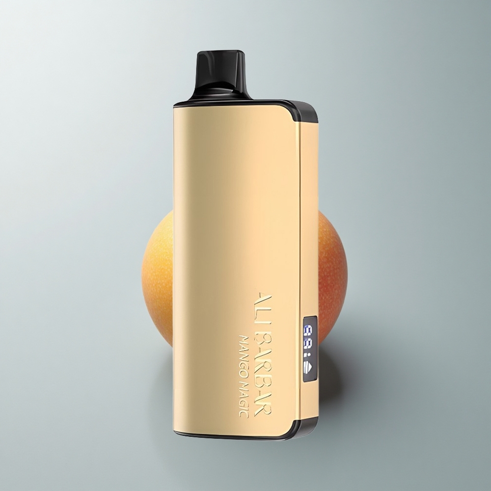 Alibarbar Ingot 9000 Puffs Mango Mágico 22ml 2350mah LED