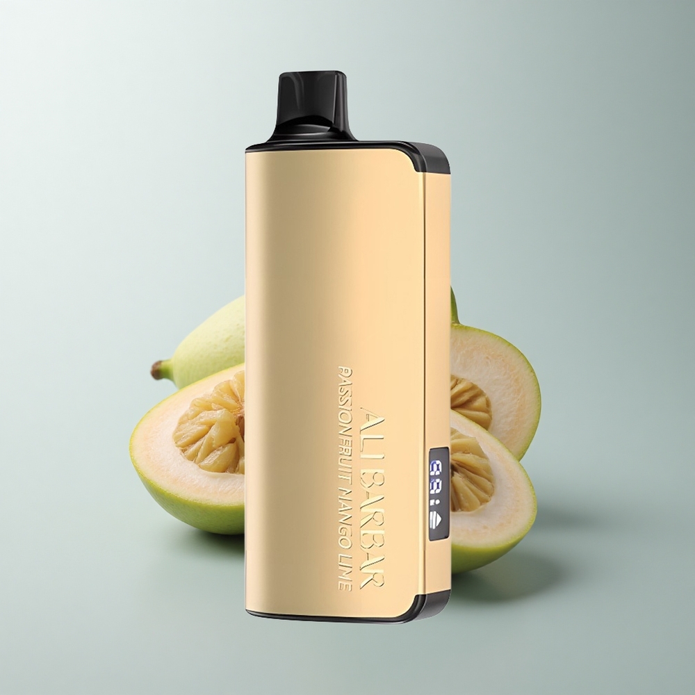Alibarbar Ingot 9000 Puffs Maracuyá Mango Lima 22ml 2350mah LED