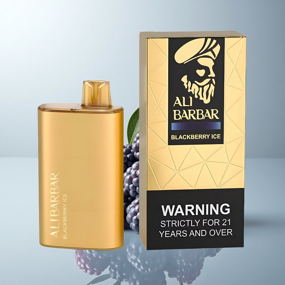 Alibarbar Rich 8000 Puffs Mora Helada 20ml 2000mAh 1.1 Ohm