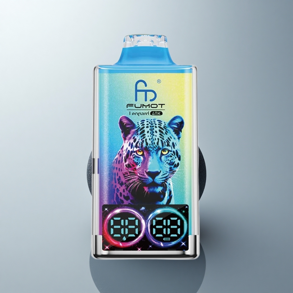 Fumot Leopard 40K Puffs Dragón Negro Hielo 5% Dual Mesh 700mAh