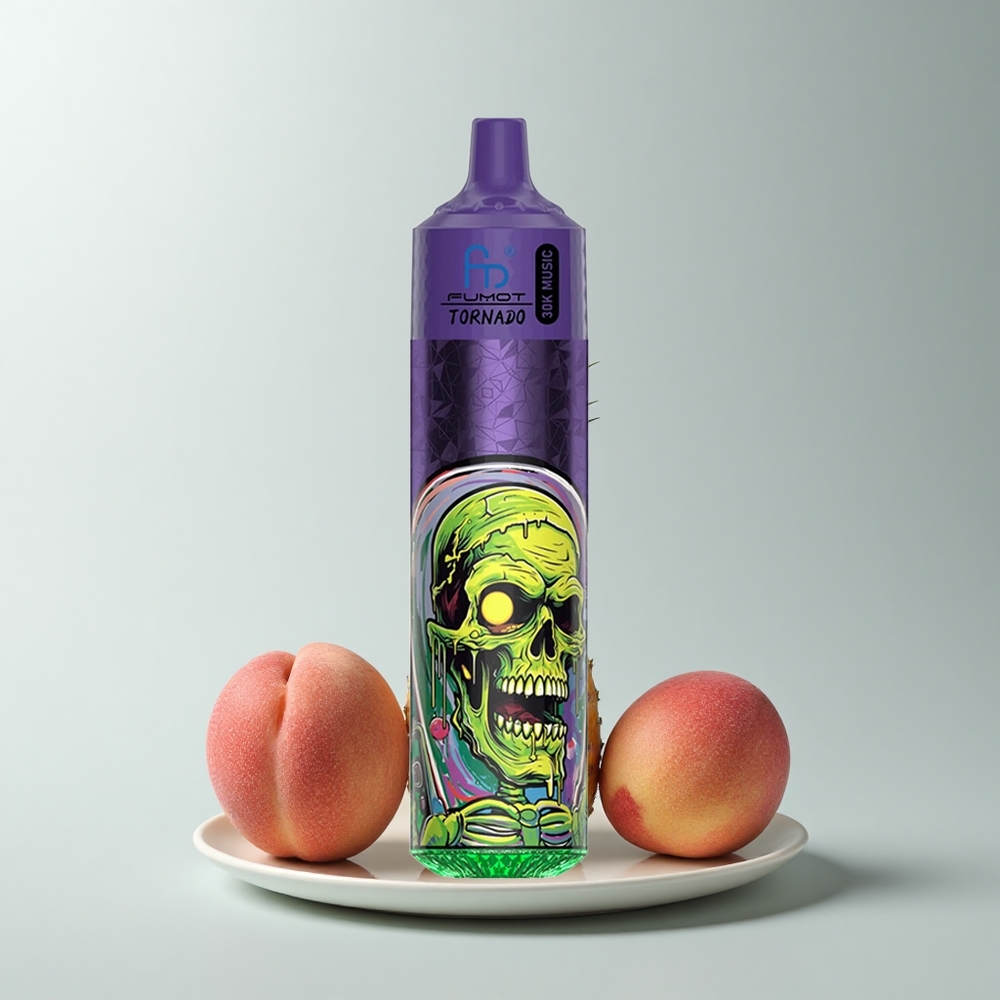 Fumot Randm Tornado 30000 Puffs Durazno Mango Piña 30mL 5% Malla 1.0 Ohm