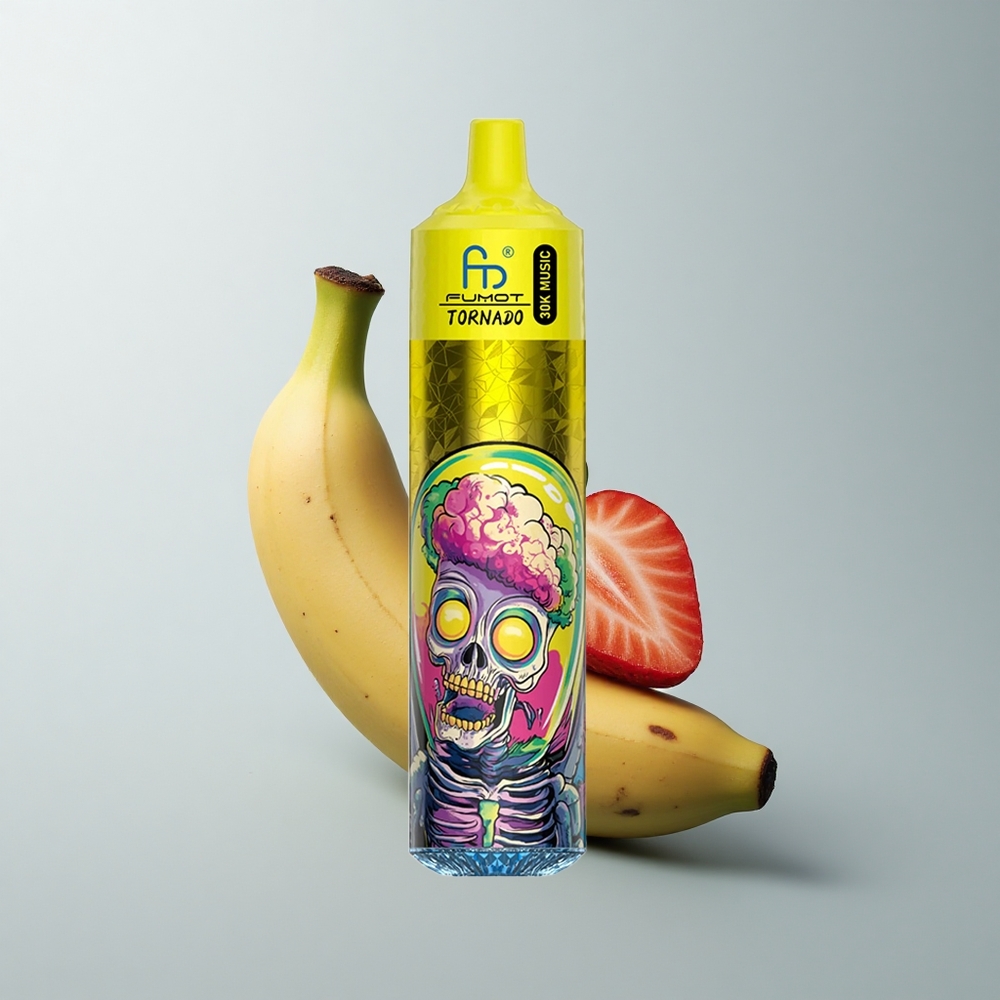 Fumot Randm Tornado 30000 Puffs Fresa Plátano 30mL 5% Malla