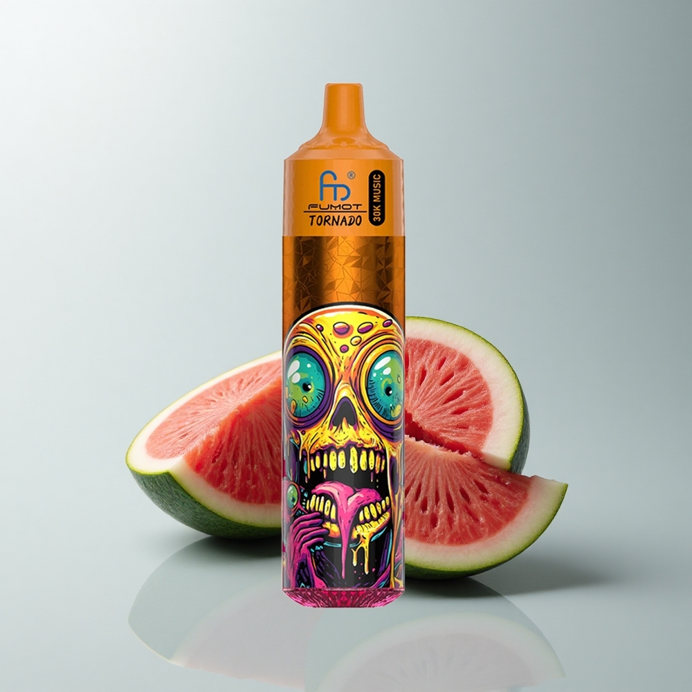 Fumot Randm Tornado 30000 Puffs Fresa Sandía 30mL 5% Malla 1.0 Ohm