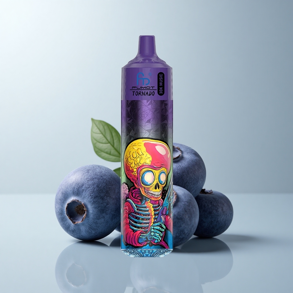 Fumot Randm Tornado 30000 Puffs Mora Azul Mora Negra 30mL 5% Malla 1.0 Ohm