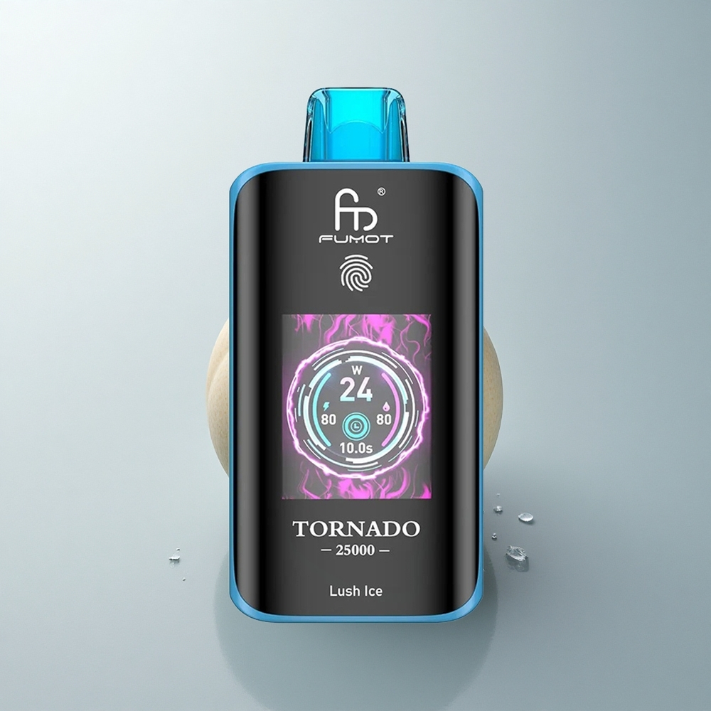 Fumot Tornado 25000 Puffs Hielo Lujoso HD 20ml Recargable