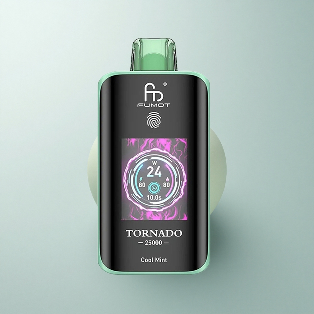 Fumot Tornado 25000 Puffs Menta Fresca HD 20ml Tipo-C