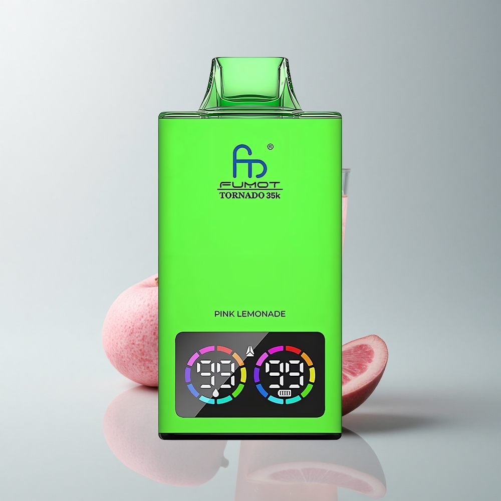 Fumot Tornado 35000 Puffs Limonada Rosa Dual Mesh RGB