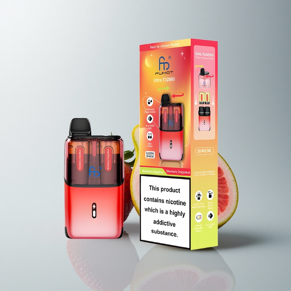 Fumot Ultra T32000 Puffs Fresa Pitahaya con Carga Rápida y 24ml
