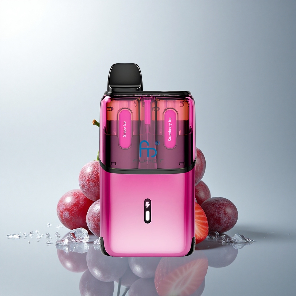 Fumot Ultra T32000 Puffs Helado de Uva - Helado de Fresa con Carga Rápida Tipo-C y Resistencia Malla Avanzada