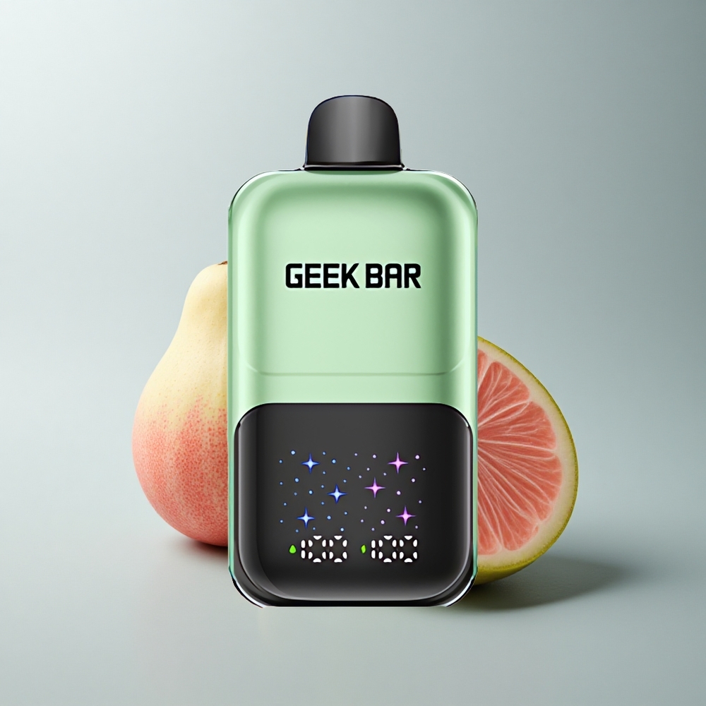 GEEK BAR 2GO 20ml 50000 Puffs Caramelos Ácidos & Frutas Ácidas con Pantalla Interactiva y Niveles Ajustables