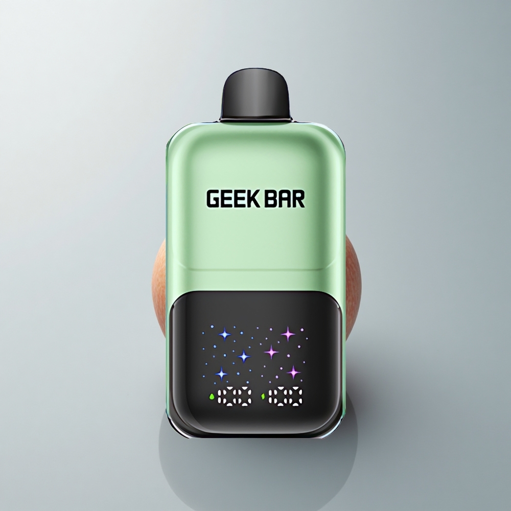 GEEK BAR 2GO 20ml 50000 Puffs Doble Manzana A&B con Pantalla Interactiva y Batería Recargable