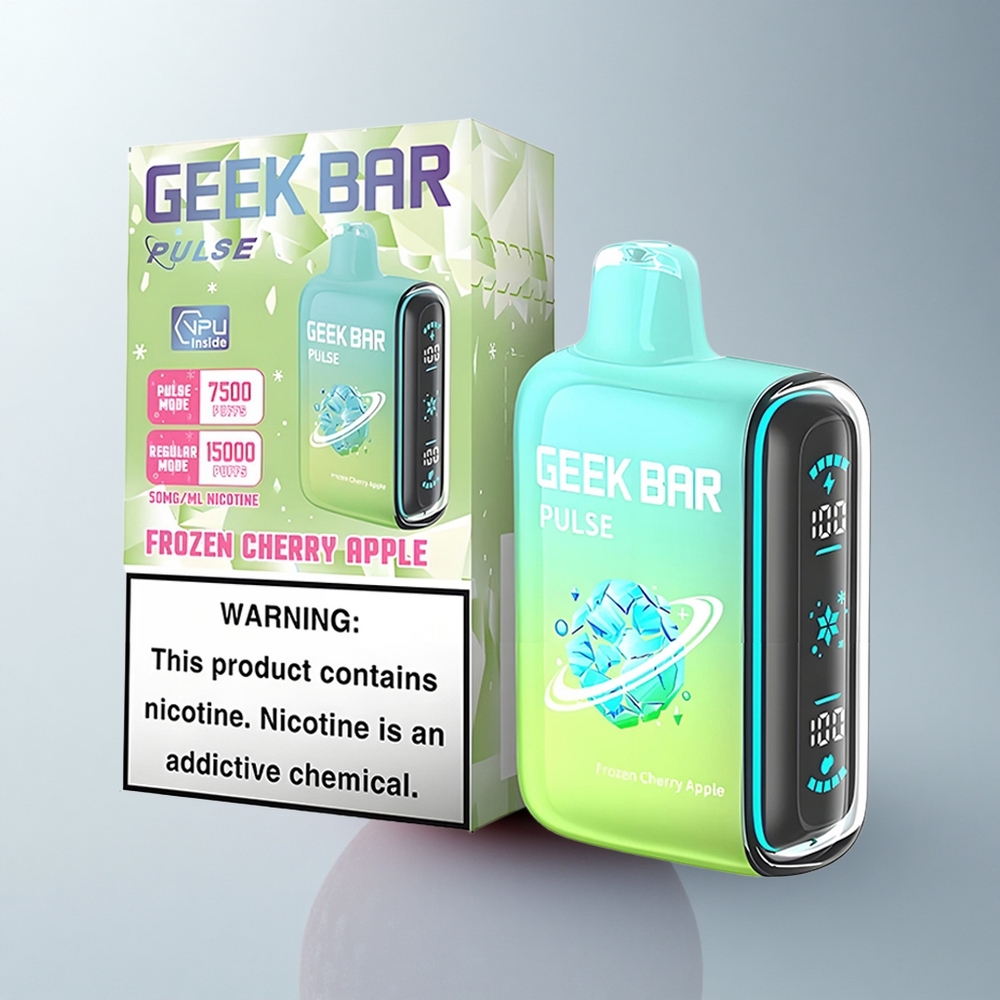 GEEK BAR Pulse 15000 Puffs Edición Congelada - 16ML - 5% Nicotina - Flujo de Aire Ajustable