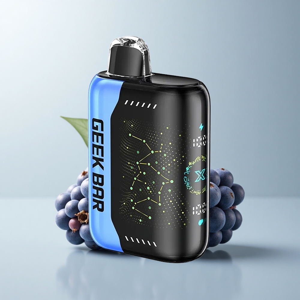 GEEK BAR Pulse X 25000 Puffs Barra Geek Pulso X 25000 Caladas con Pantalla Curva 3D y Carga USB Tipo-C
