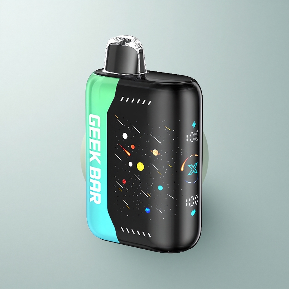 GEEK BAR Pulse X 25000 Puffs Edición Meteoro con Pantalla Curva 3D y Carga USB Tipo-C