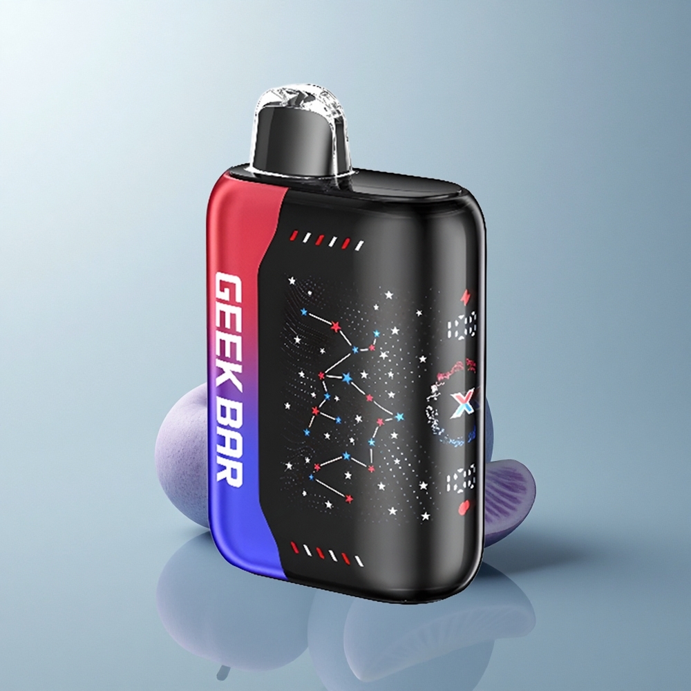 GEEK BAR Pulse X 25000 Puffs Edición Patriota con 18mL y Pantalla Curva 3D