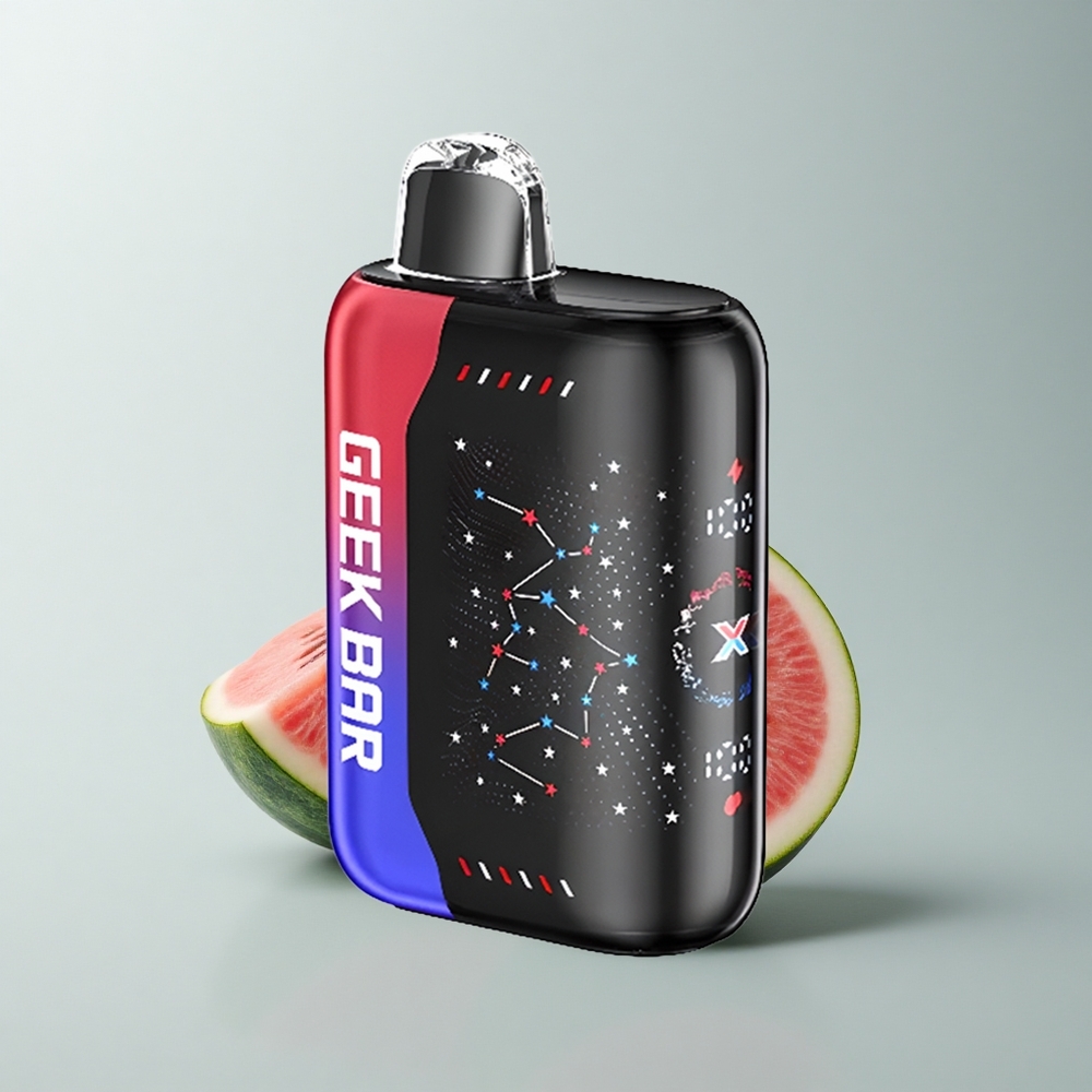 GEEK BAR Pulse X 25000 Puffs Edición Patriota con 18mL y Pantalla Curva 3D