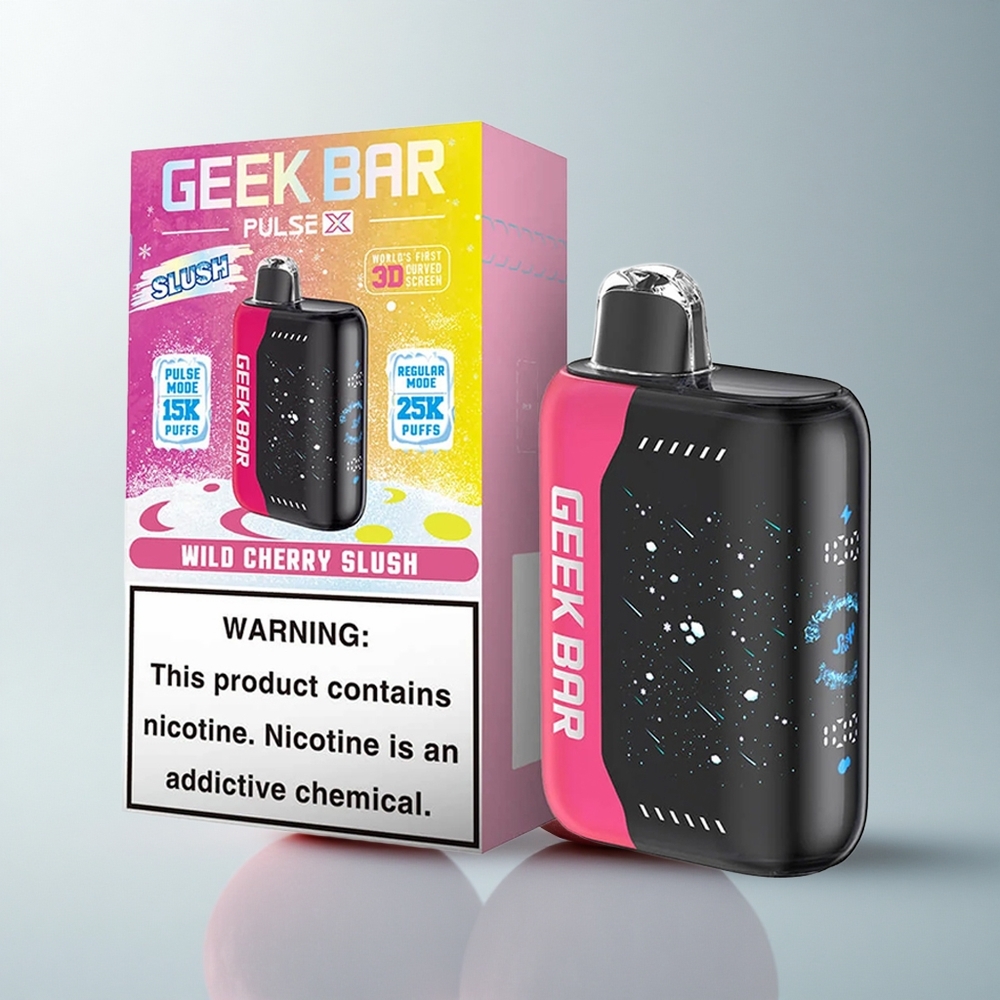 GEEK BAR Pulse X 25000 Puffs Edición Slush con 18mL y Doble Malla
