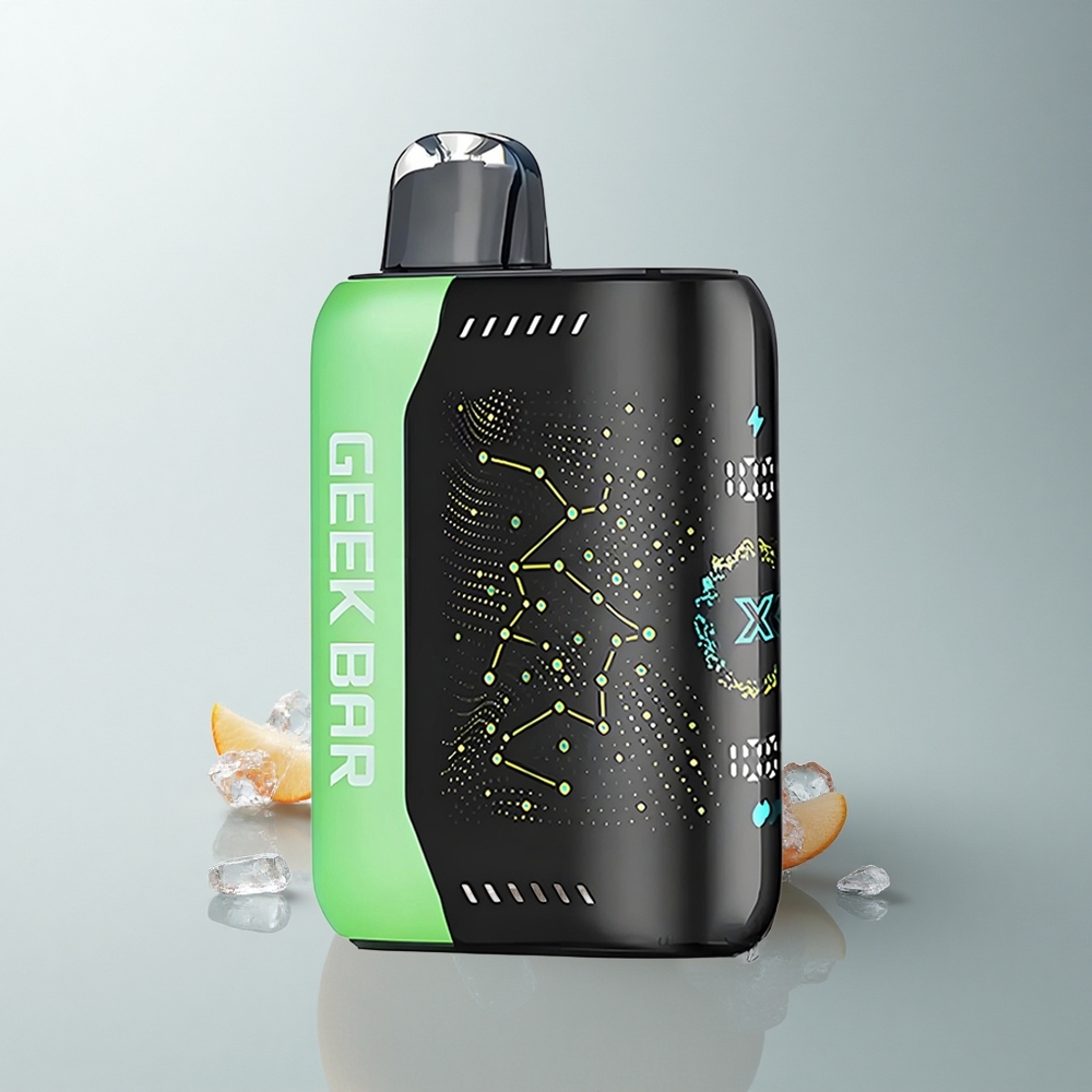 GEEK BAR Pulse X 25000 Puffs Nicotina Cero con 18mL y Pantalla Curva 3D