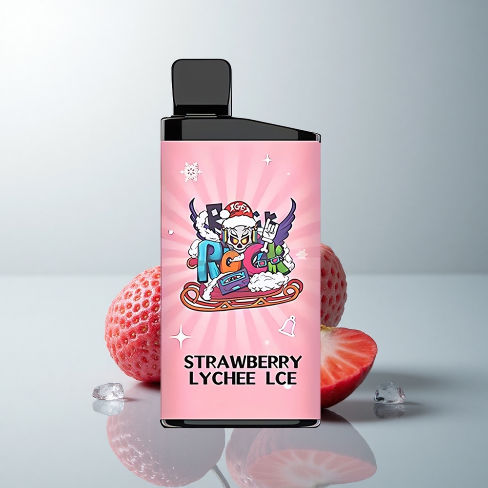 IGET Bar 3500 Puffs Fresa Lichi Hielo 1400 mAh