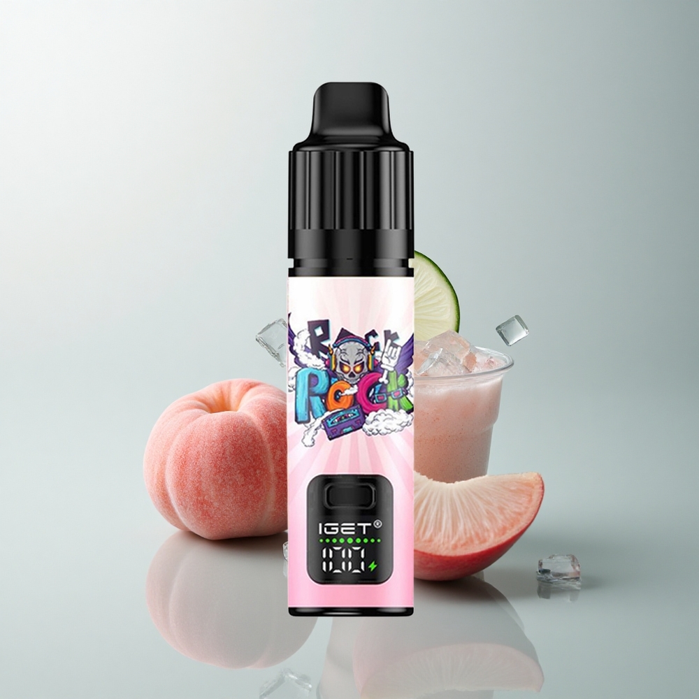 IGET BAR PLUS S3 POD 10000 Puffs Durazno Lichi Lima Hielo 18ml 5% 1.0 Ohm