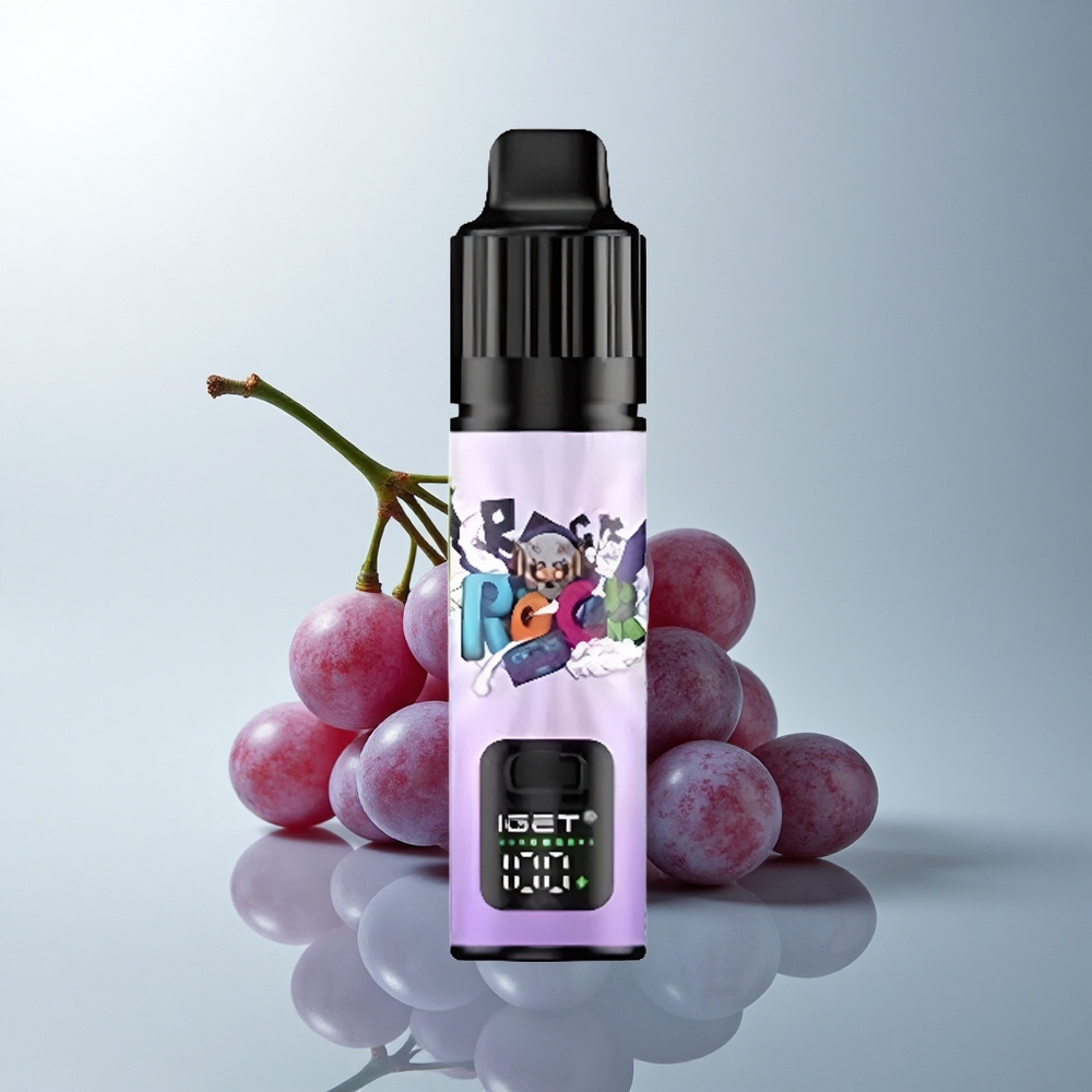 IGET BAR PLUS S3 POD 10000 Puffs Helado de Uva 18ml 5% 1.0 Ohm