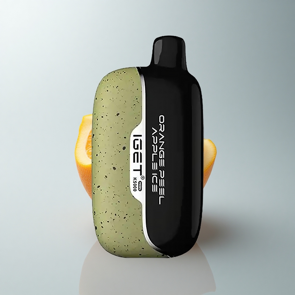IGET Moon K5000 Puffs Cáscara de Naranja Manzana Hielo 81.5g 1.35 Ohm