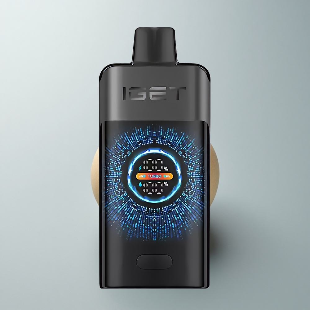 IGET ONE 12000 Puffs Bosque Negro Dual Mesh Pantalla Curva