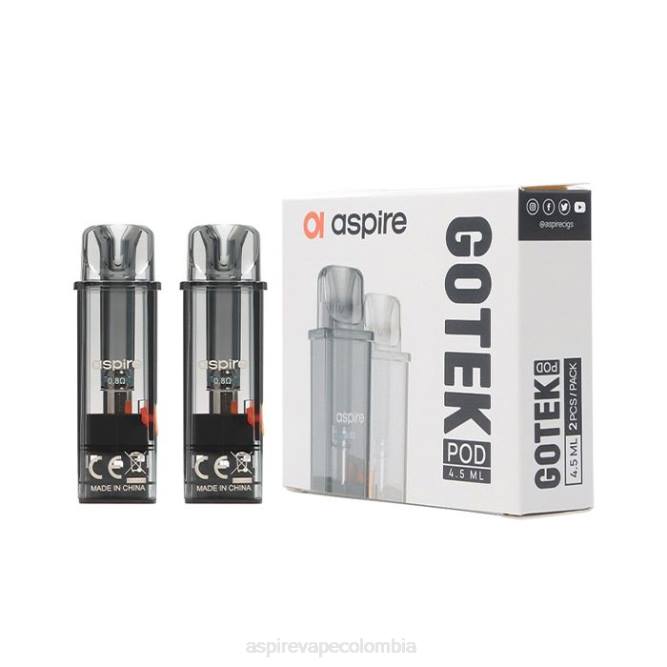 Aspire Vape Bogotá - Aspire gotek pod (edición recargada 4,5 ml) compatible con gotek x y gotek s B2D4232
